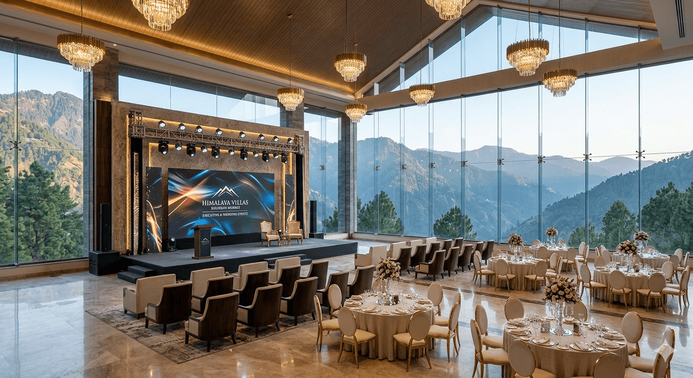 Himalaya Villas & Resorts Function Hall in Bhurban Murree