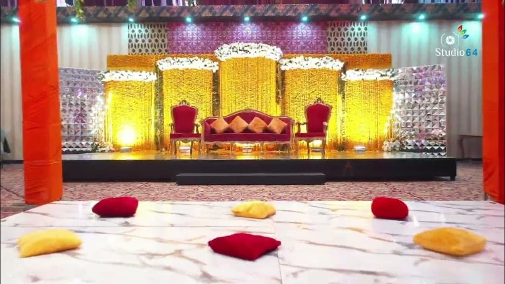 Baraat event setup