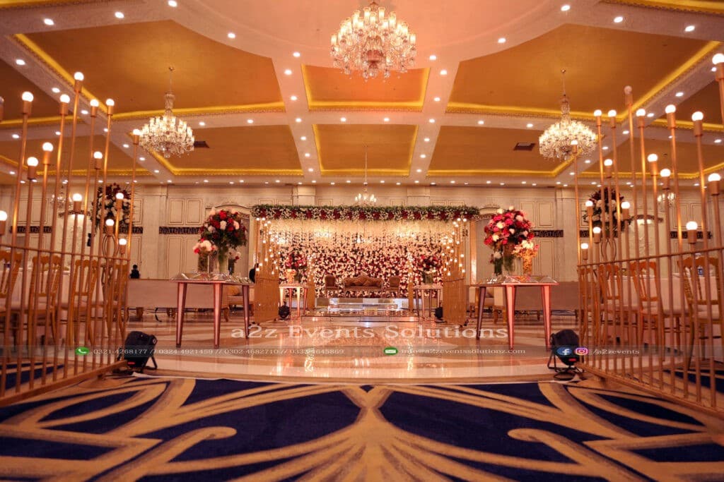 Baraat event setup
