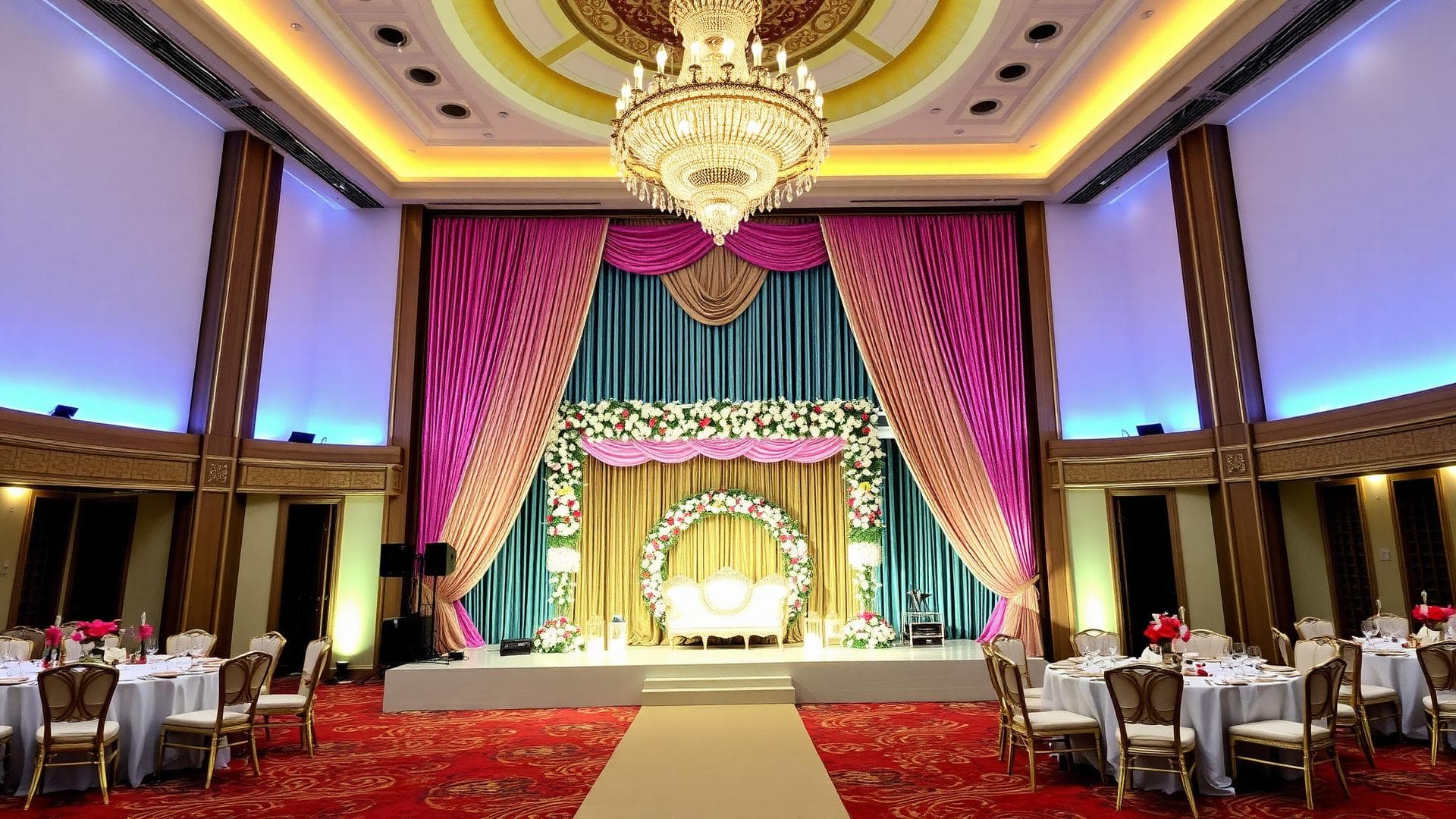 Nikah setup at Himalaya Villas & Resorts